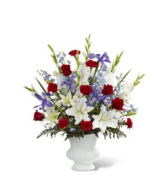 Cherished Farewell Arrangement from Visser's Florist and Greenhouses in Anaheim, CA